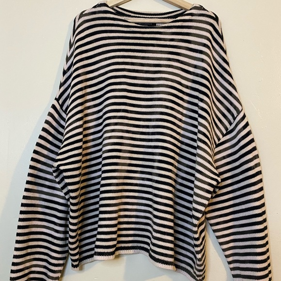 Allsaints Acid Marcel Crewneck Jumper Sweater - Picture 2 of 5